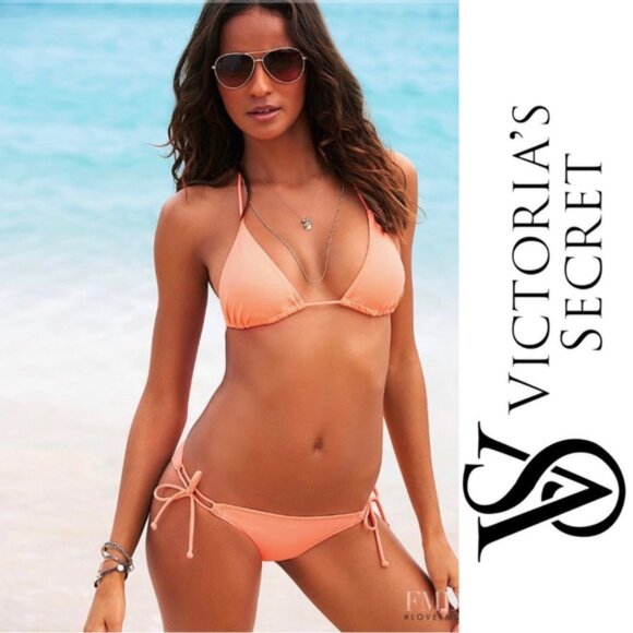 Victoria's Secret | Peach Teeny Bikini Bottoms | Size Small - Picture 1 of 11